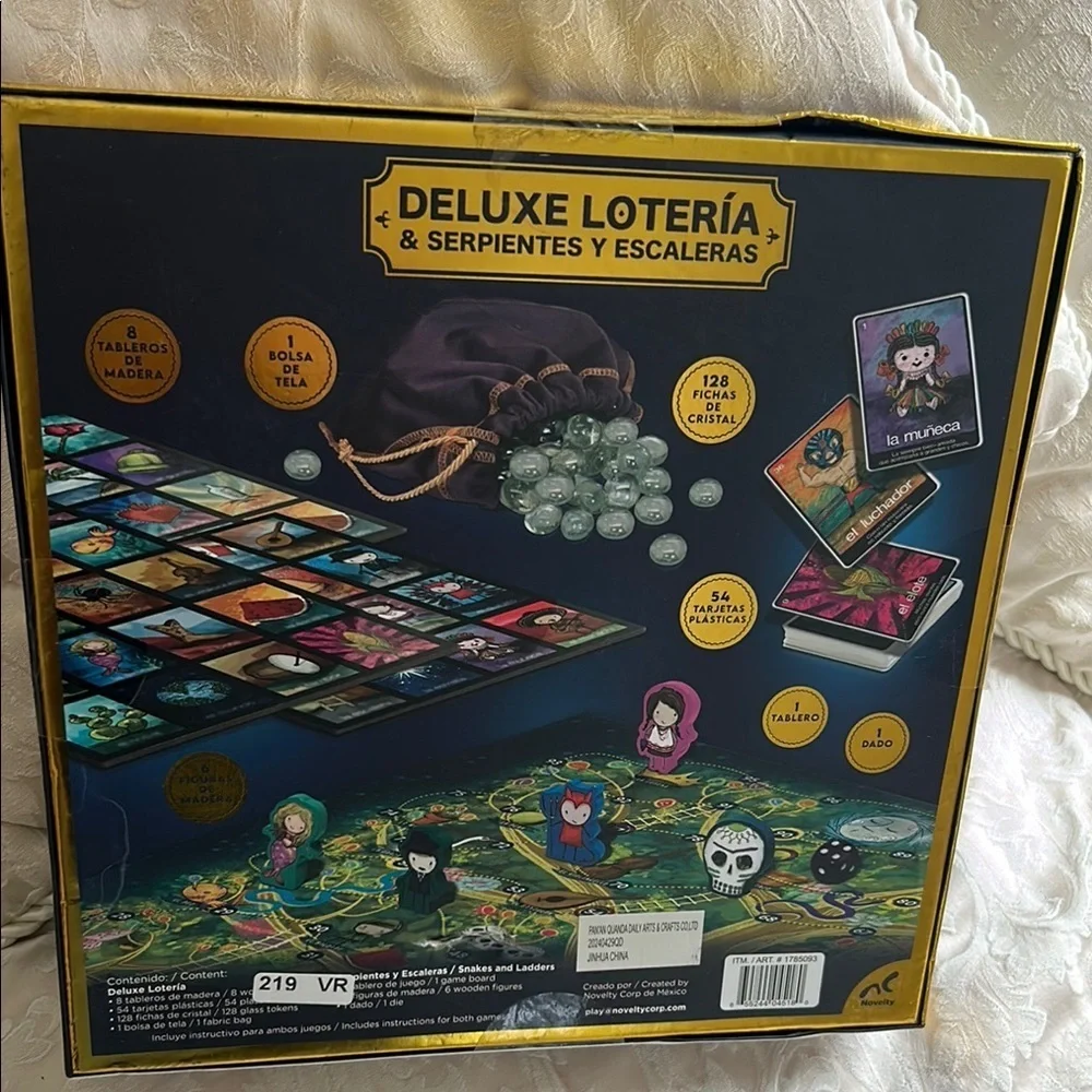 Deluxe‎ Lotería & Serpientes y Escaleras Board Game